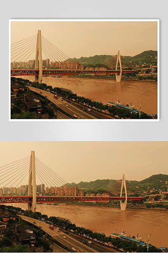 重庆城市摄影插画图片