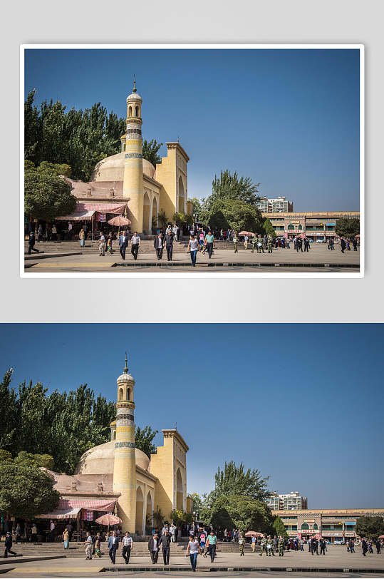 新疆喀什宣传摄影图片