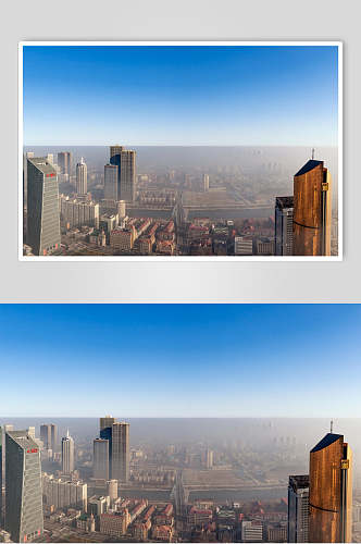 别具一格天津城市风光摄影元素素材背景图片