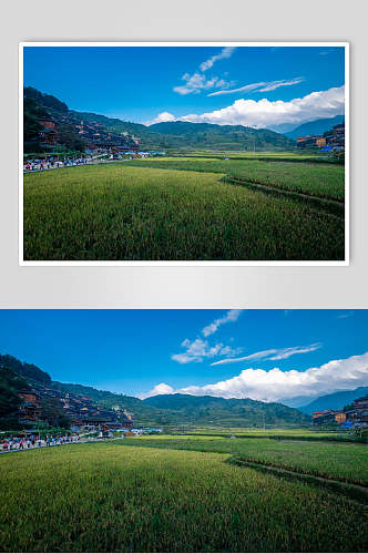 美丽苗寨风景摄影图片