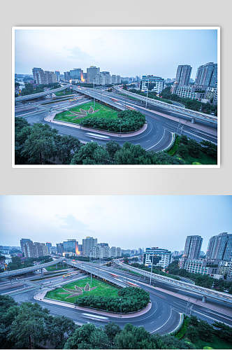 北京风光绿化公路城市远景建筑图片