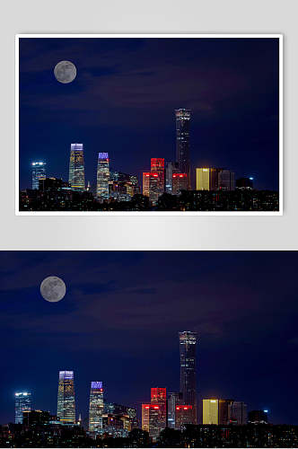雄伟北京风光建筑摄影素材背景元素图片
