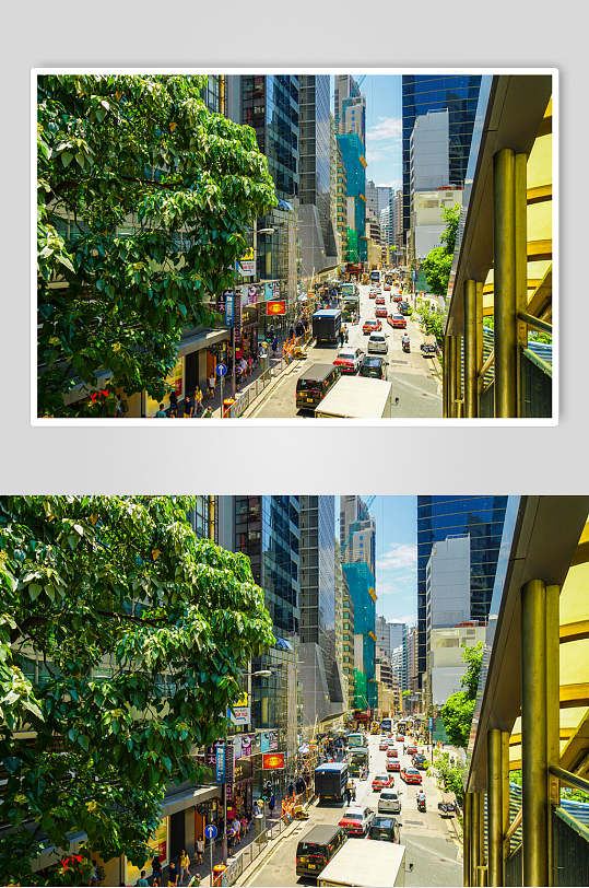 香港风景俯拍图片