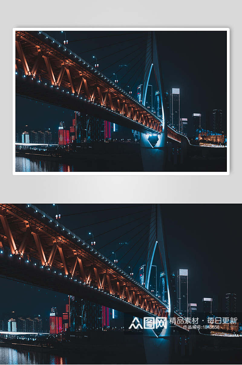 重庆城市高架桥图片素材