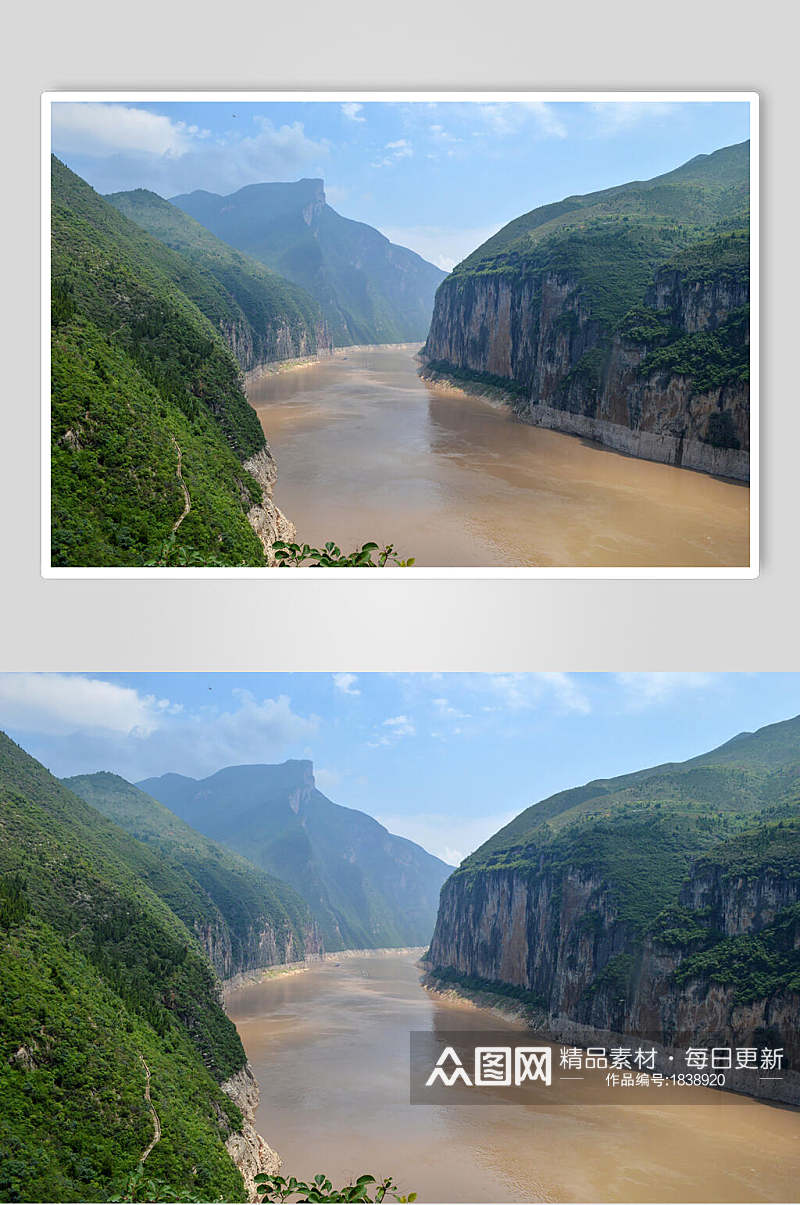 重庆城市河流山川图片素材