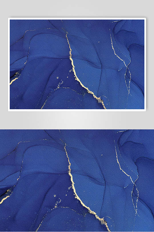 蓝色中国风鎏金纹理质感贴图图片