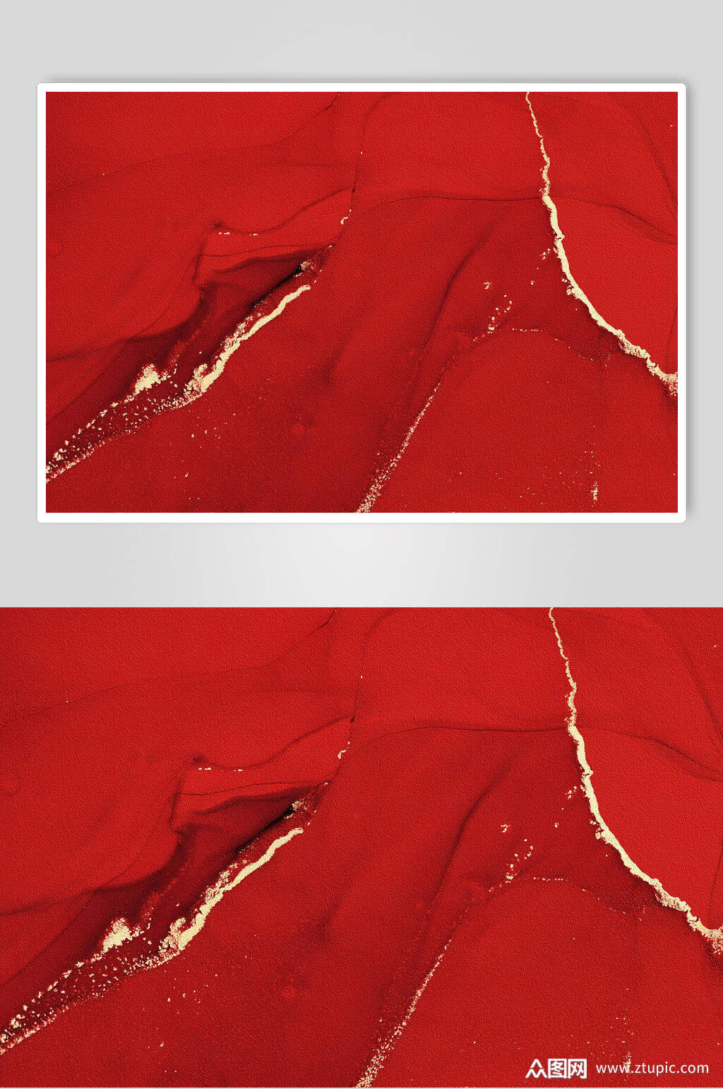 酒红色中国风鎏金纹理质感贴图图片