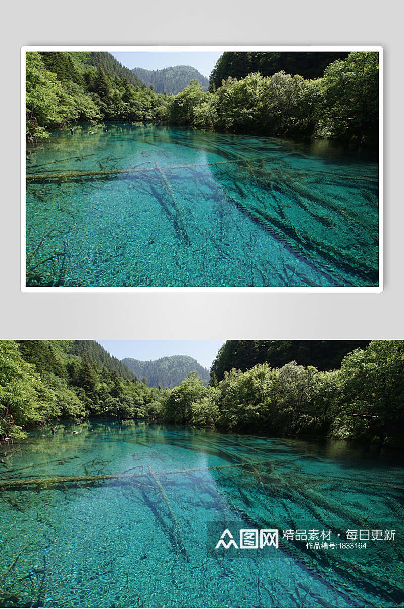 四川九寨沟图片素材