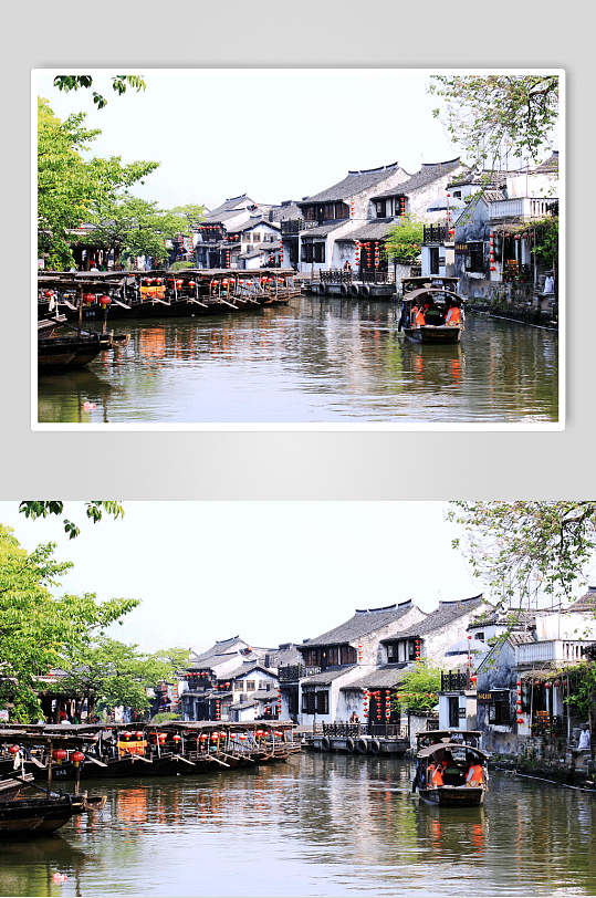 著名旅游古镇西塘景区高清图片