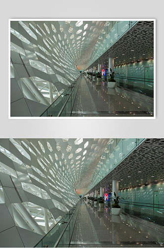 深圳宝安机场大厅高清图片