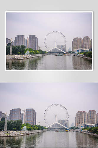 著名景点天津城市风光摄影图片