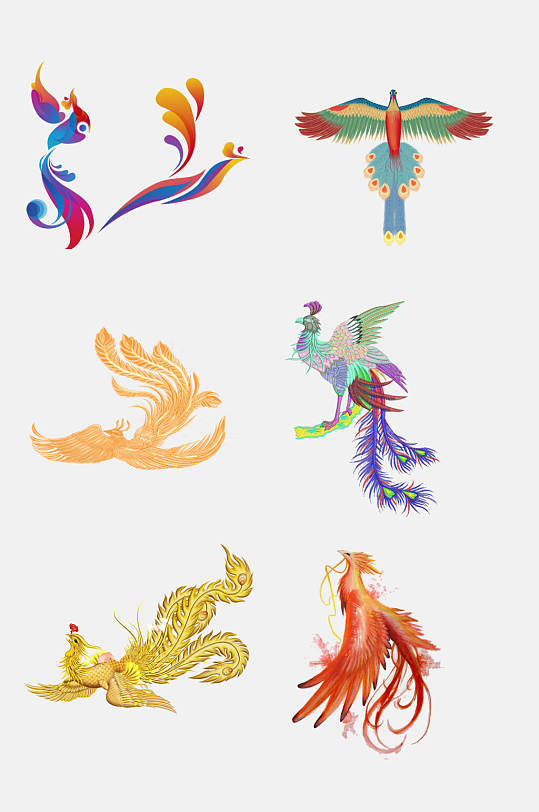 凤凰绘画图片-凤凰绘画素材下载-众图网