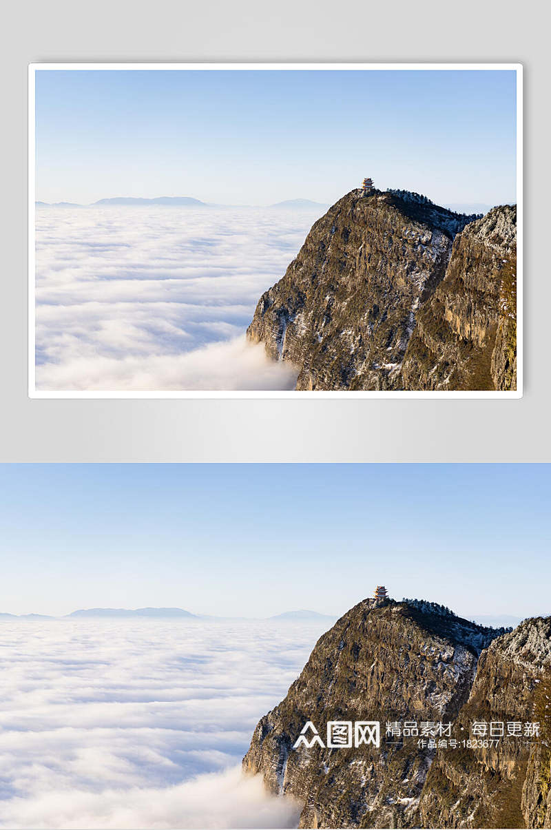 仙境云山云海摄影图片素材