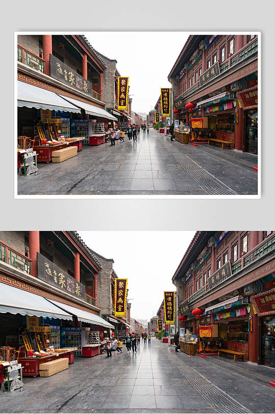 天津城市风光宣传海报图片