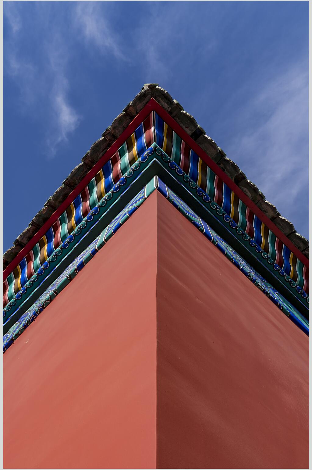 地坛的古建筑图片素材