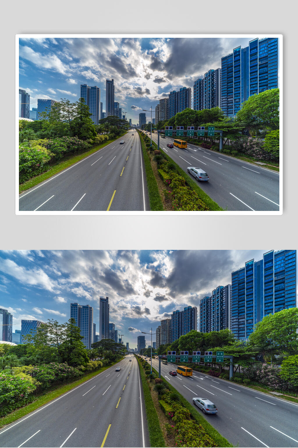深圳城市交通高清图片素材