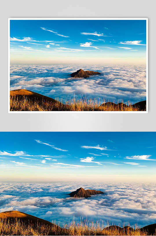 仙境云山云海图片