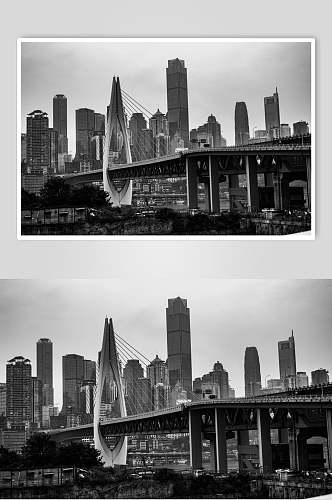 灰色重庆城市图片
