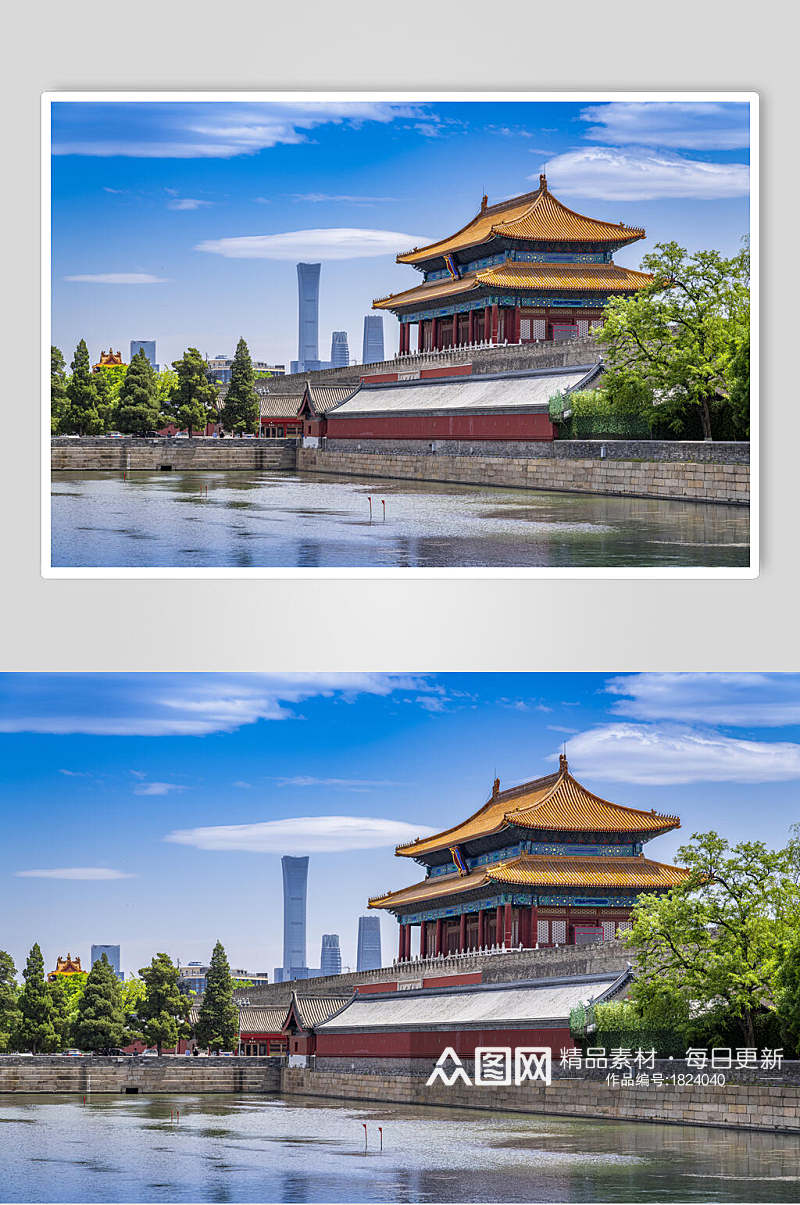 中国风古建筑景观图片 摄影图素材