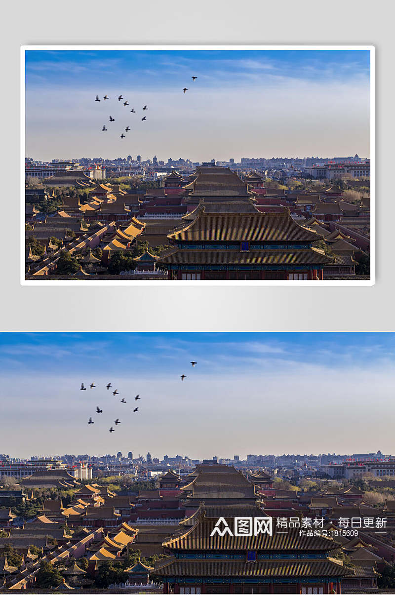 北京风光建筑故宫图片素材