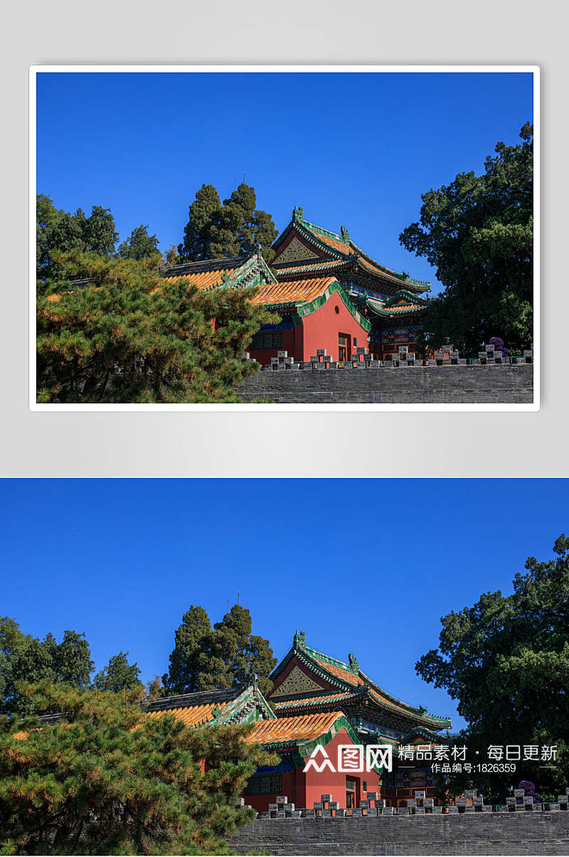 北京风光建筑房檐高清图片素材