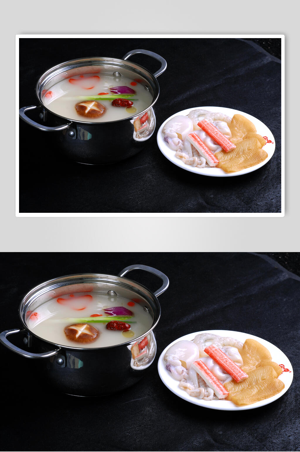 新鲜美味汤锅美食高清图片素材