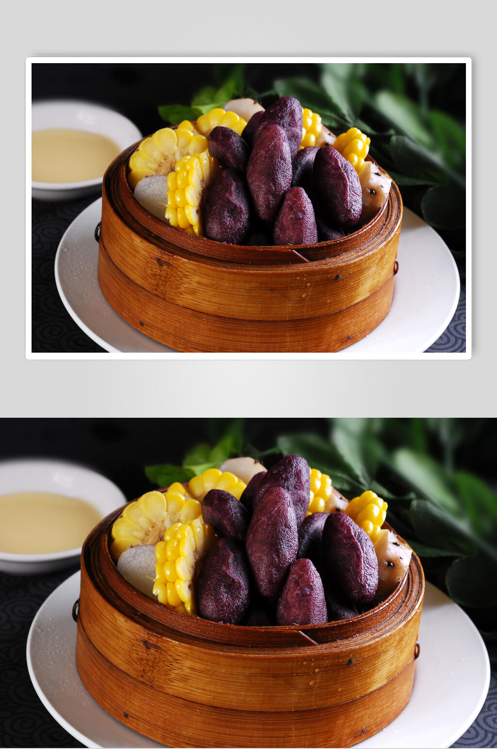 蒸菜极品粗粮王高清图片素材