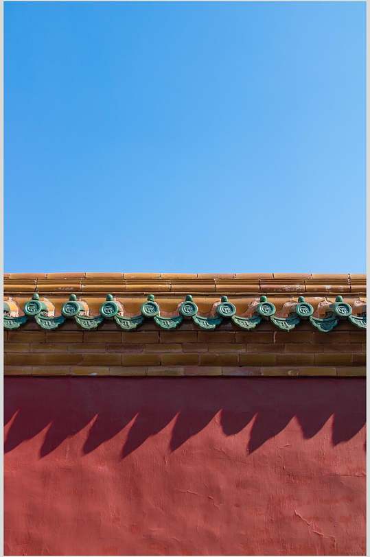 沈阳故宫墙高清图片