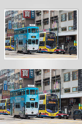 香港风景街道高清图片