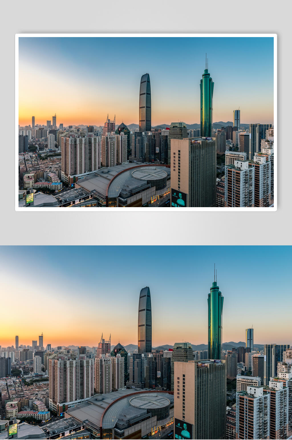 深圳罗湖地标摄影图片素材