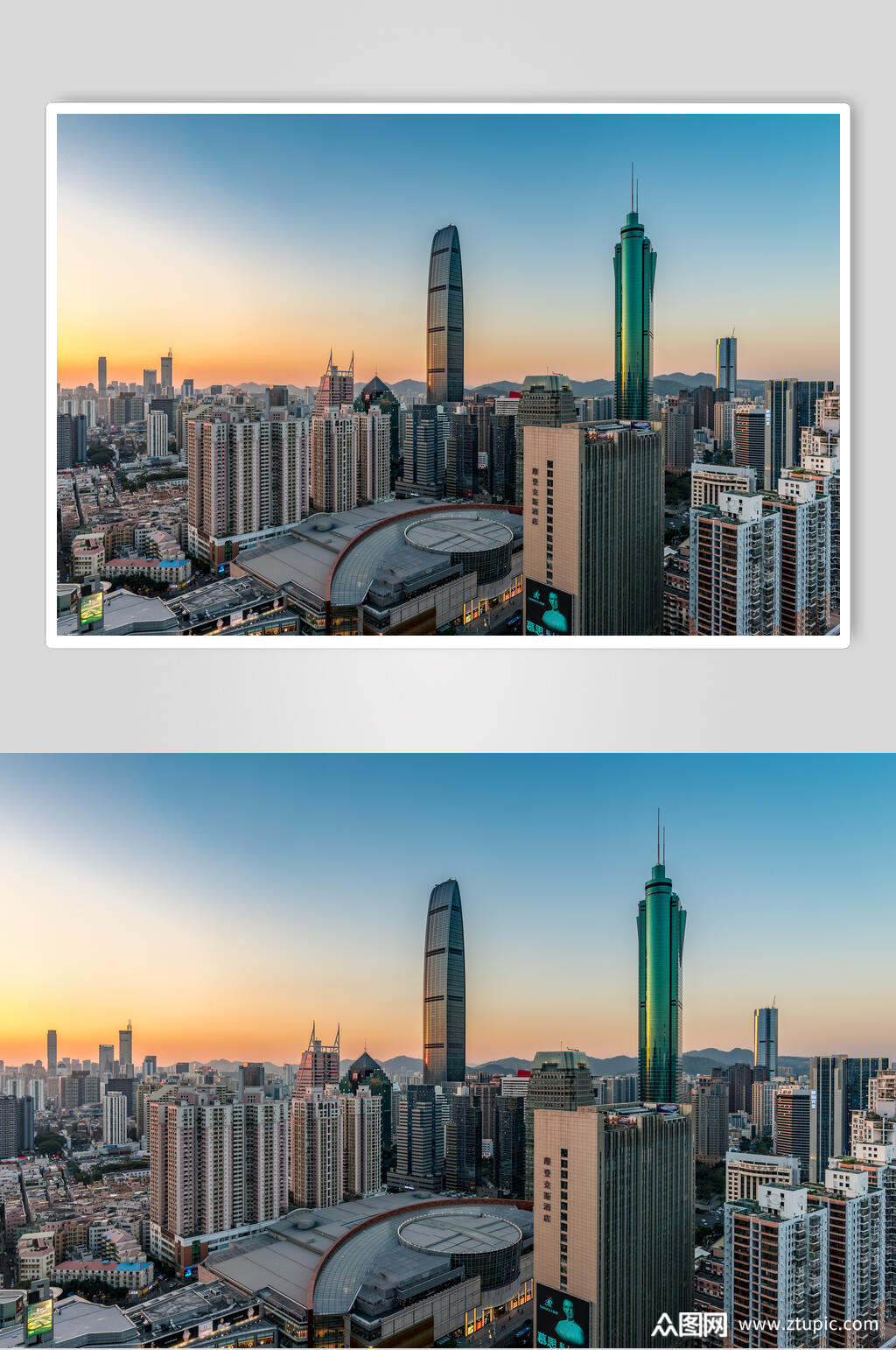 深圳罗湖地标摄影图片模板下载-编号1808807-众图网