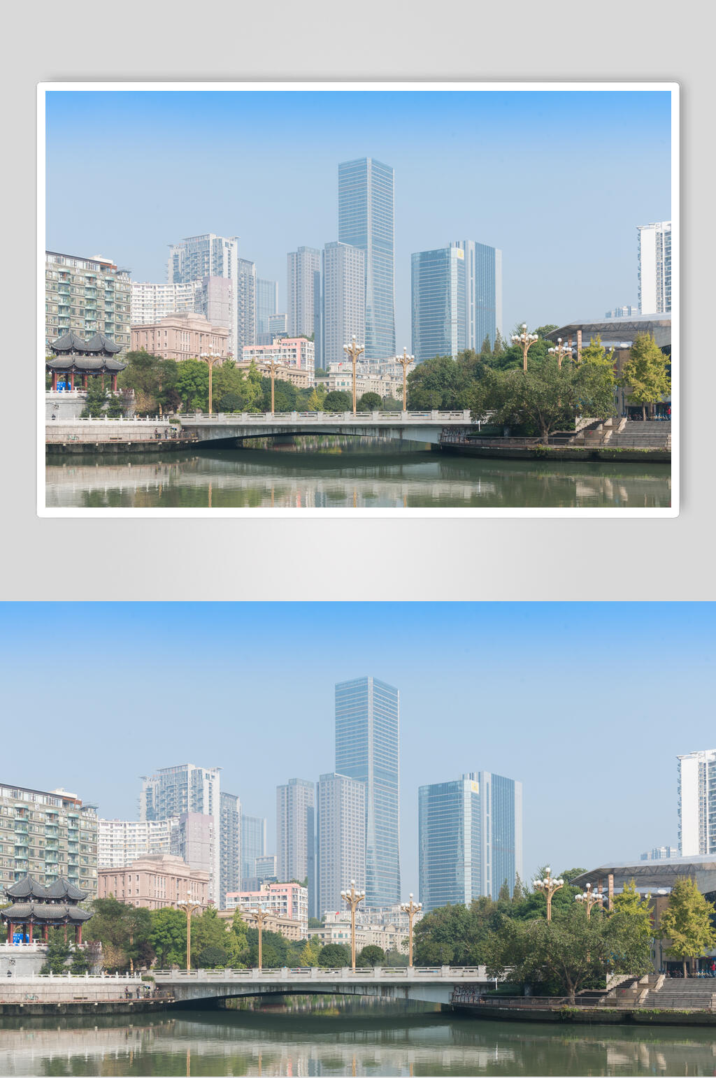 成都城市风光太古里高清图片素材