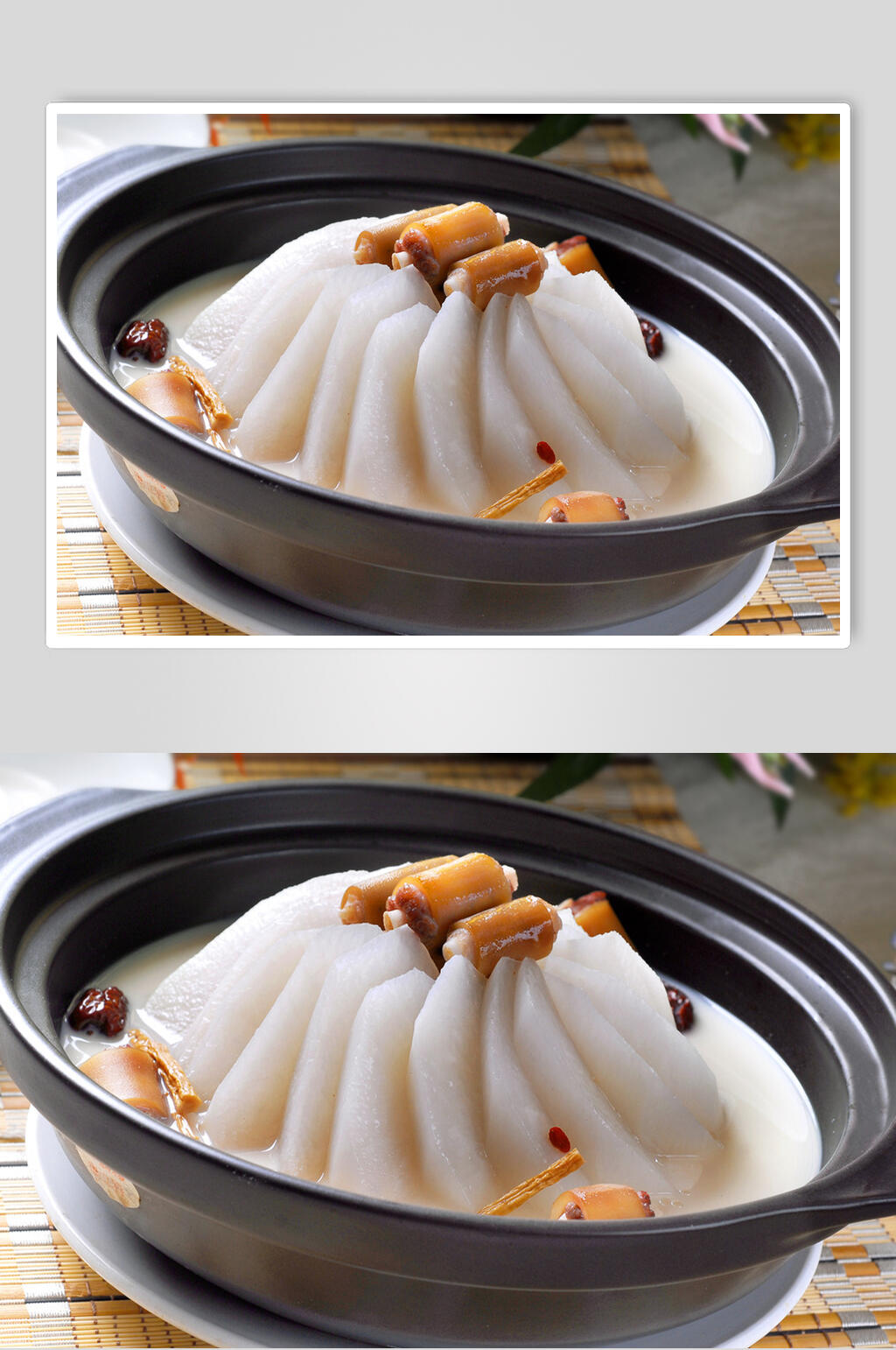 砂锅萝卜牛尾高清图片素材