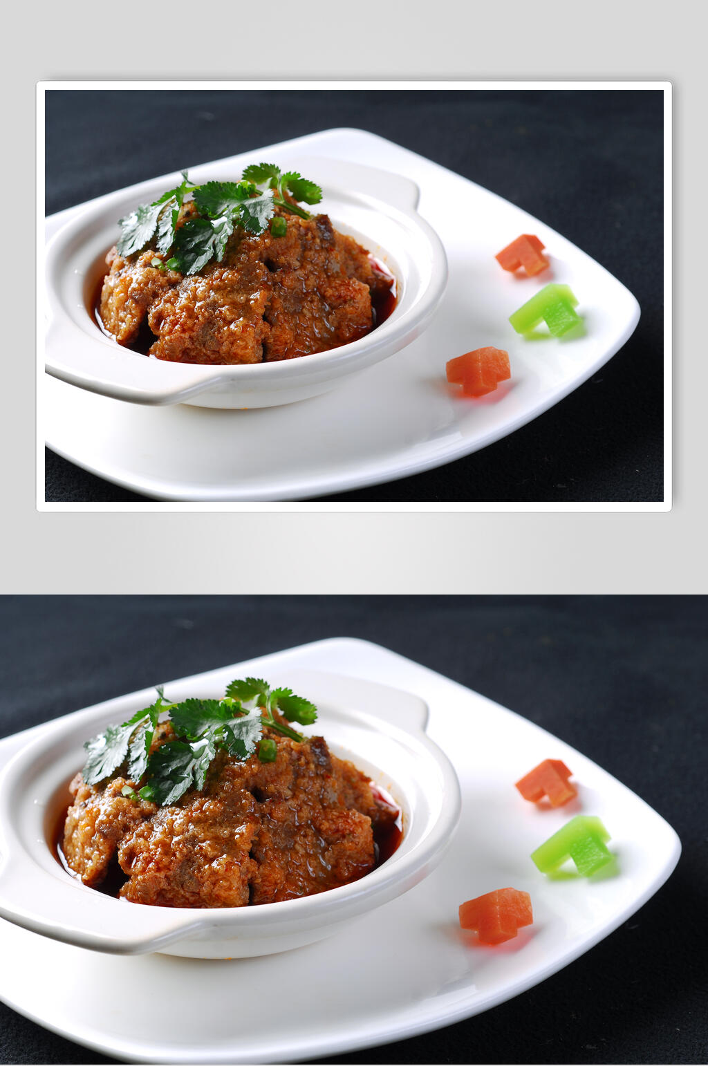 蒸菜小煲蒸牛肉高清图片素材