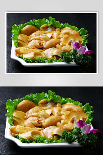 火锅配菜野生菇图片