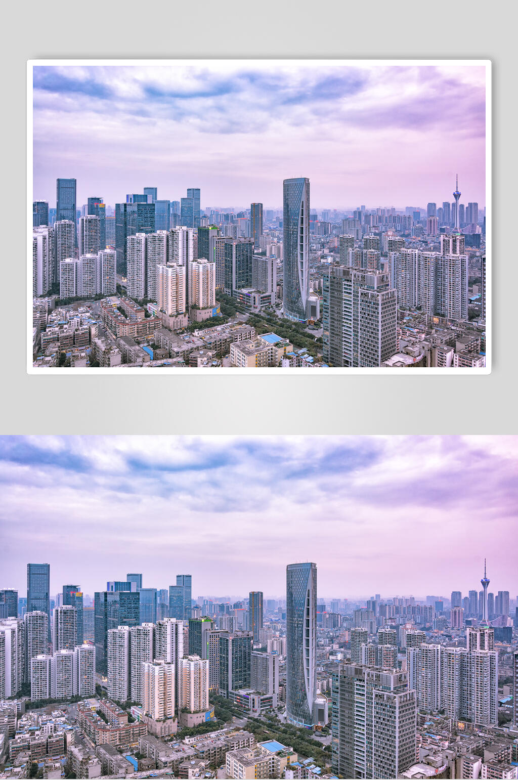成都CBD建筑高清图片素材