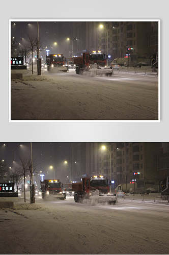 下雪的哈尔滨高清图片