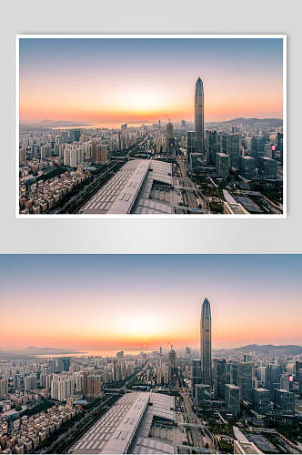 深圳地标城市建筑风光高清图片