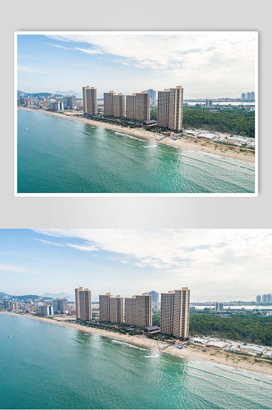 惠州双月湾海景高清图片
