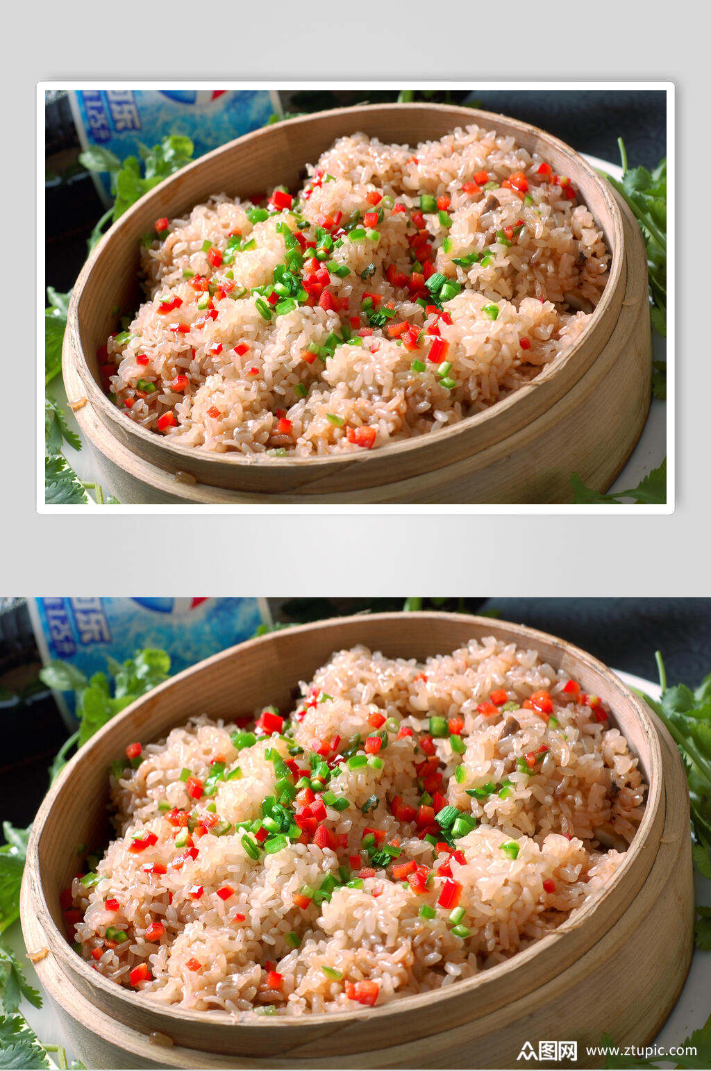 蒸菜糯米排骨高清图片