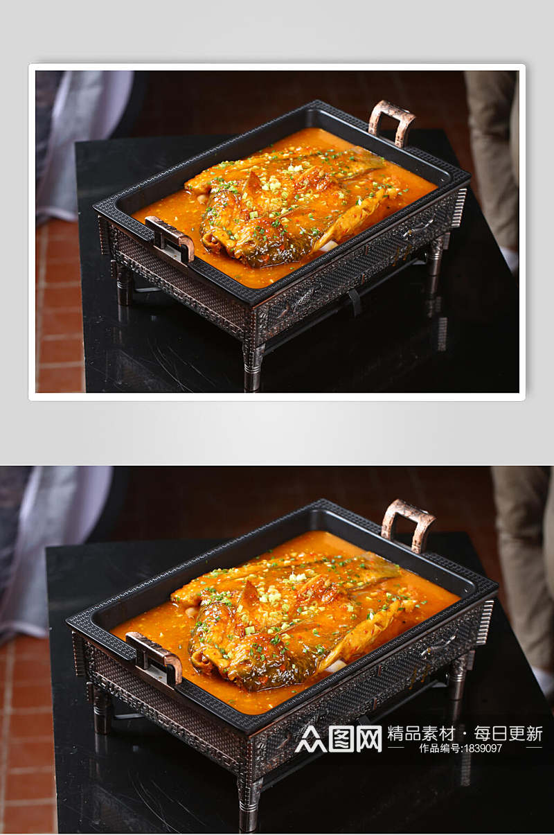 美味烤鱼摄影图片素材