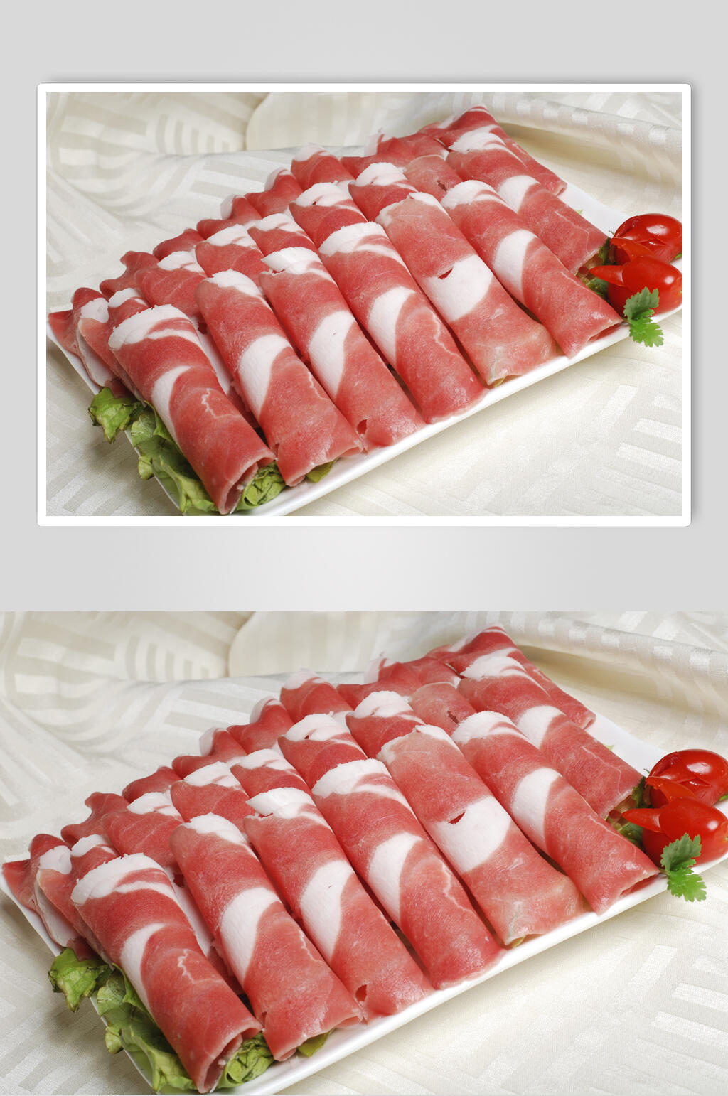 肥瘦相间极品羊肉高清图片素材