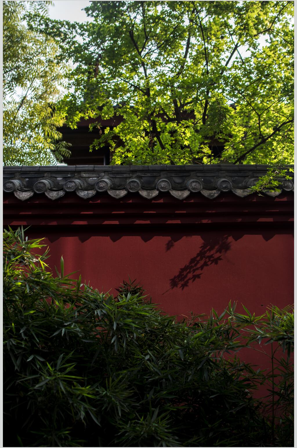 成都古城红墙中国风高清图片素材