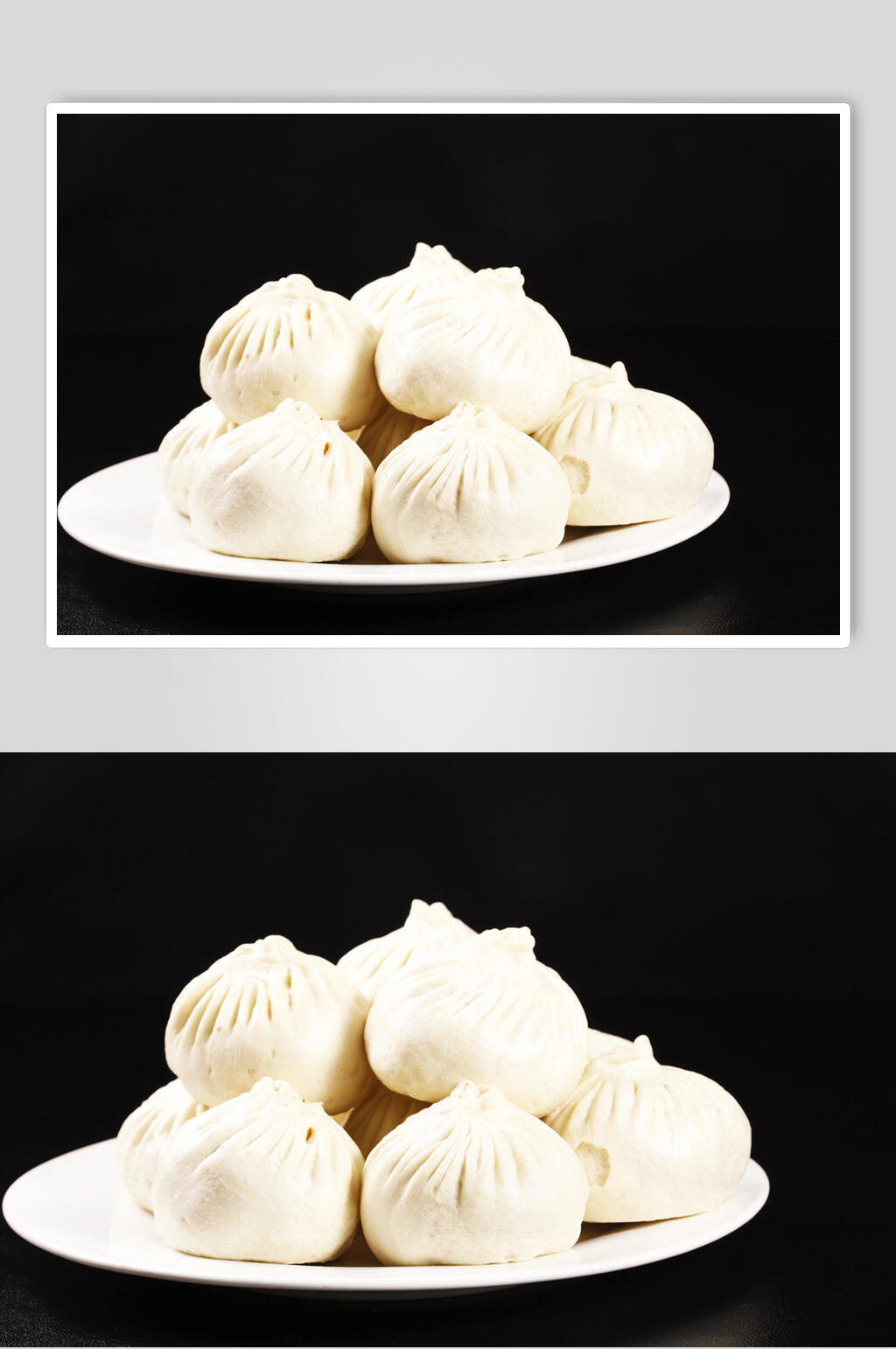 美味鲜肉包包子小笼包美食图片素材