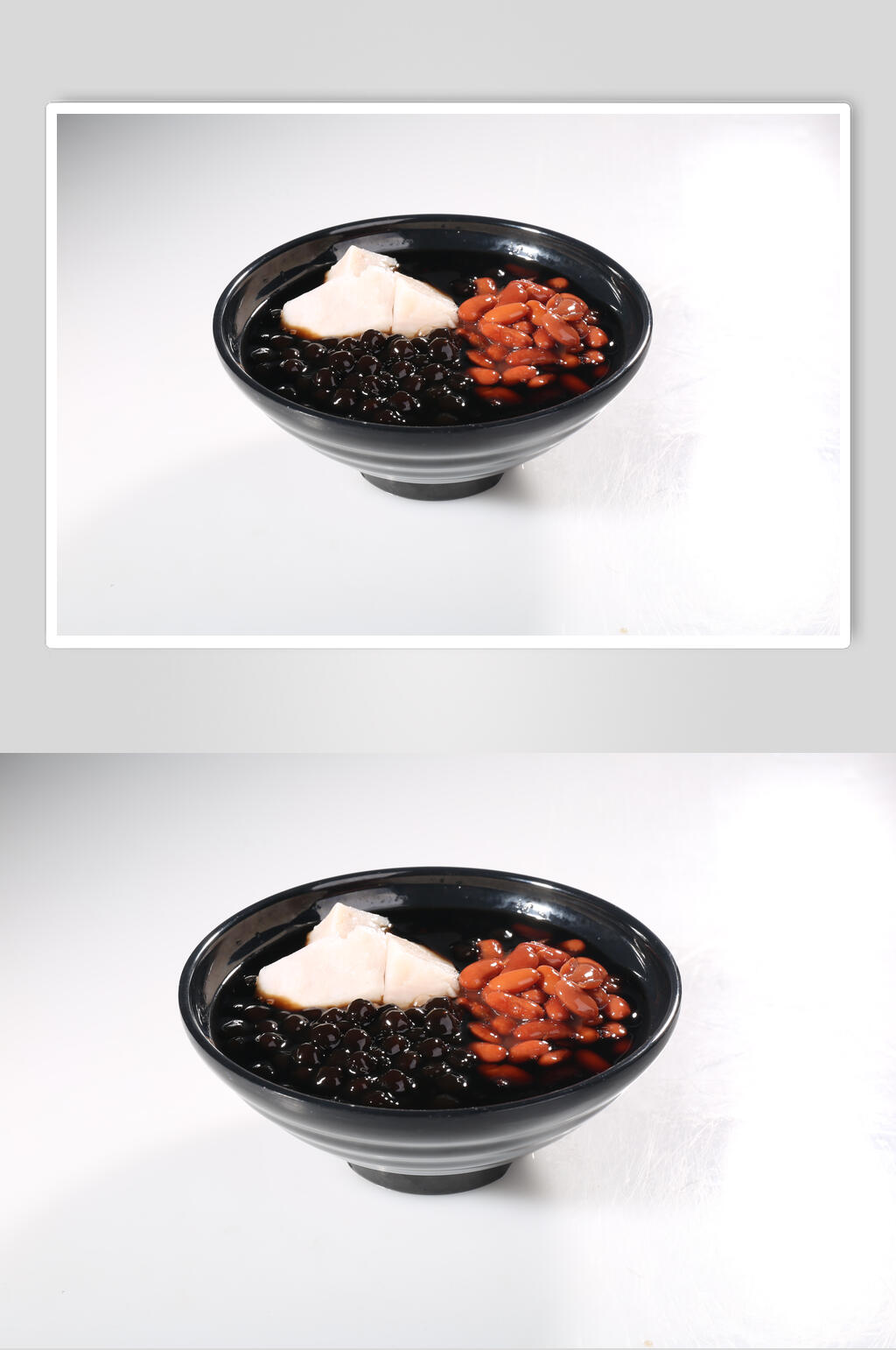 黑糖豆花仙草甜品图片素材