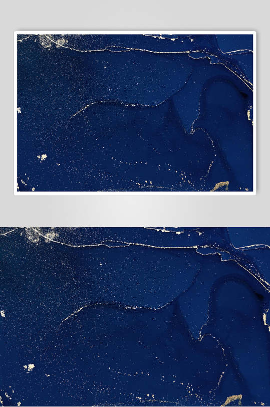 蓝色大气中国风鎏金纹理质感贴图图片