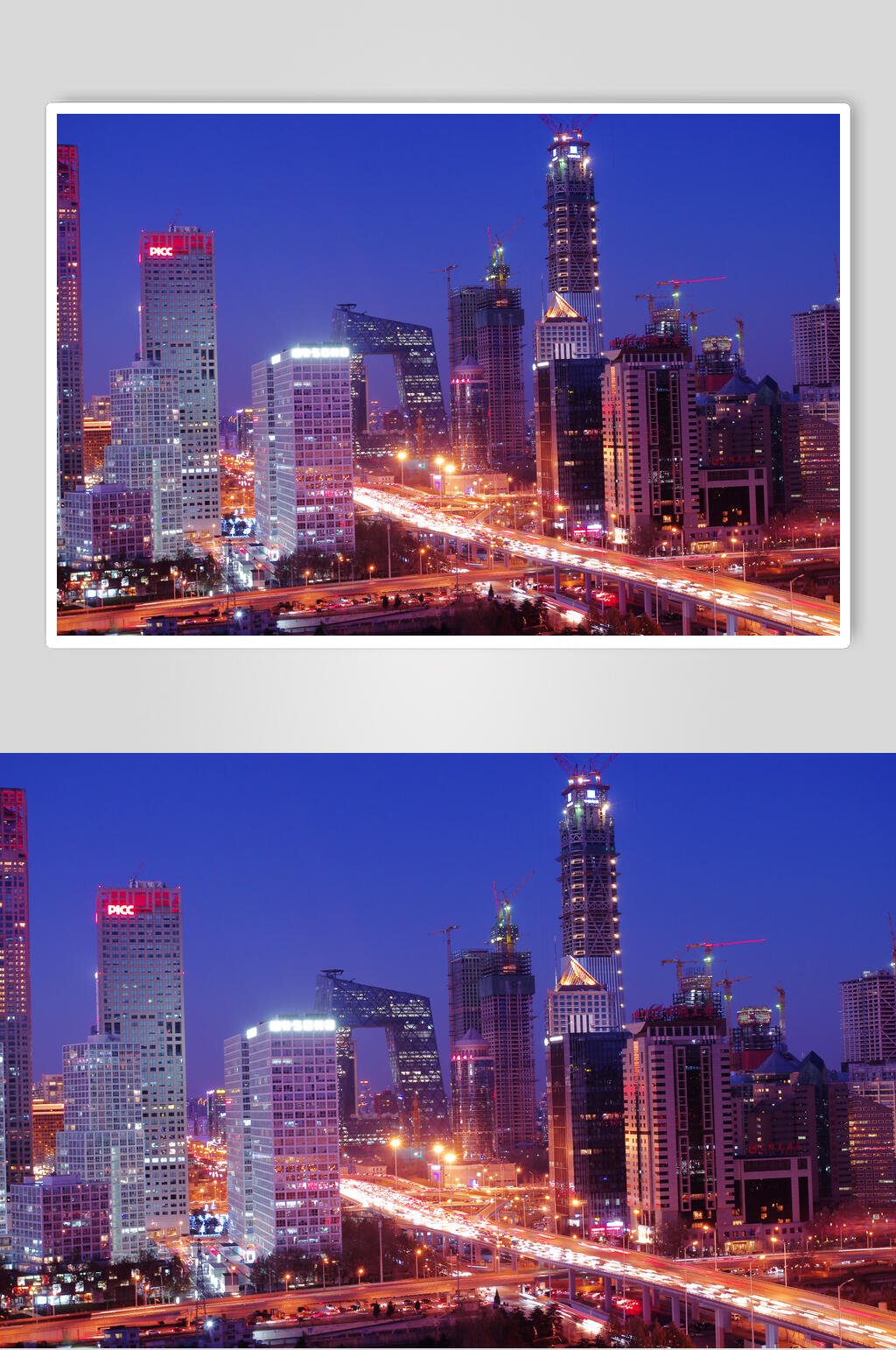 北京风光建筑夜景高清图片素材