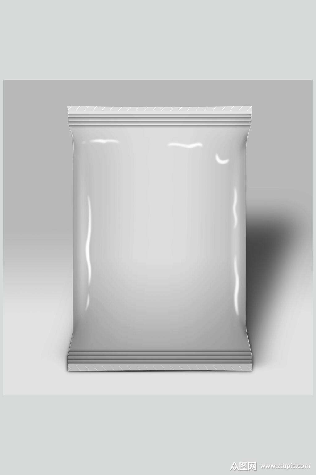 极简密封包装袋样机效果图