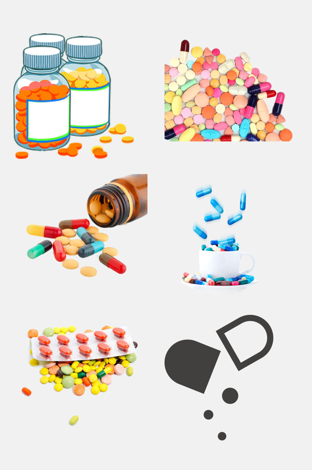 形象药物药品免抠设计元素素材