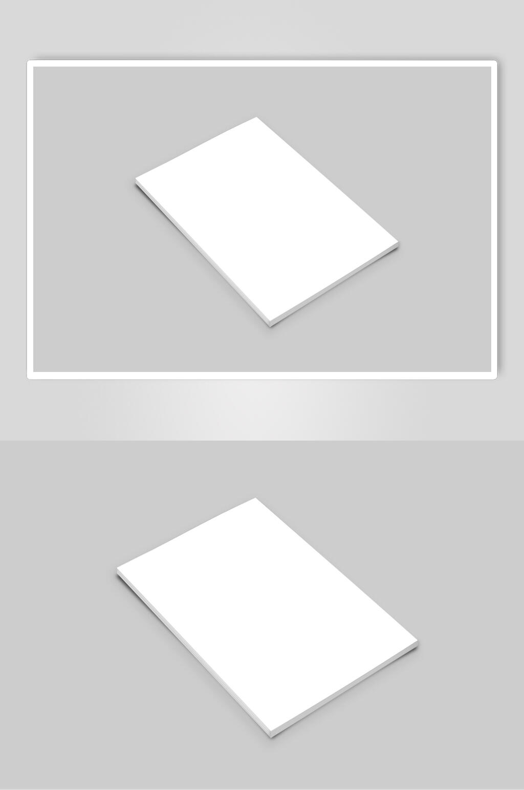 六联屏素材白色图片